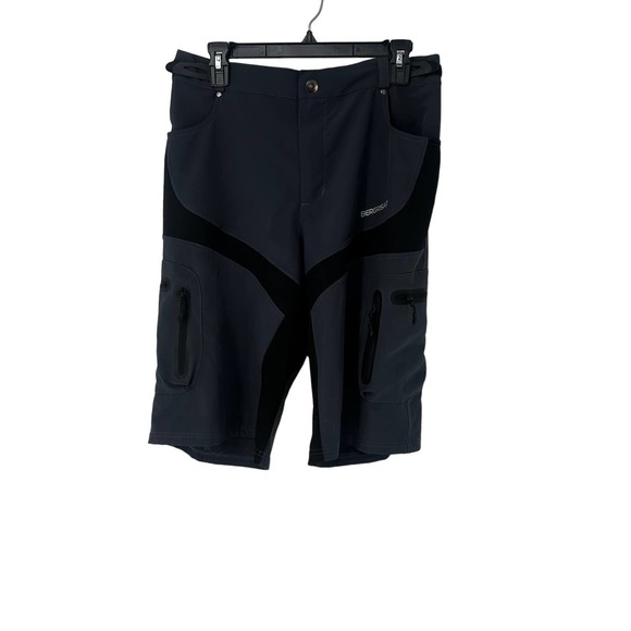 Bergrisar Cycling Shorts Mens LG gray Polyester/Spandex MTB Mountain - Picture 1 of 10